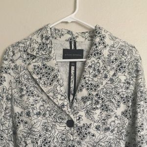 Banana Republic floral blazer